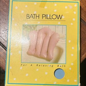 Luxurious blue Bath Pillow,new